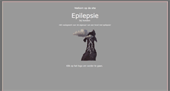 Desktop Screenshot of epilepsiebijhonden.nl